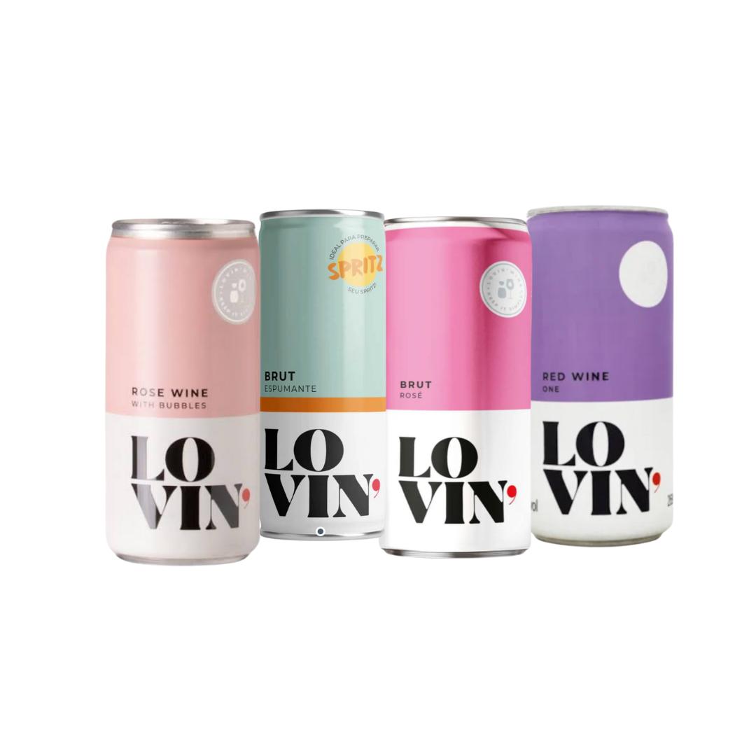 Vinho em lata LOVIN